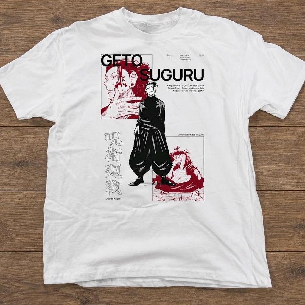 Jujutsu Kaisen ShortSleeve Top AnimePrint Streetwear Y2k Style Suitable For All Ages (Summer 2026 New Arrival)