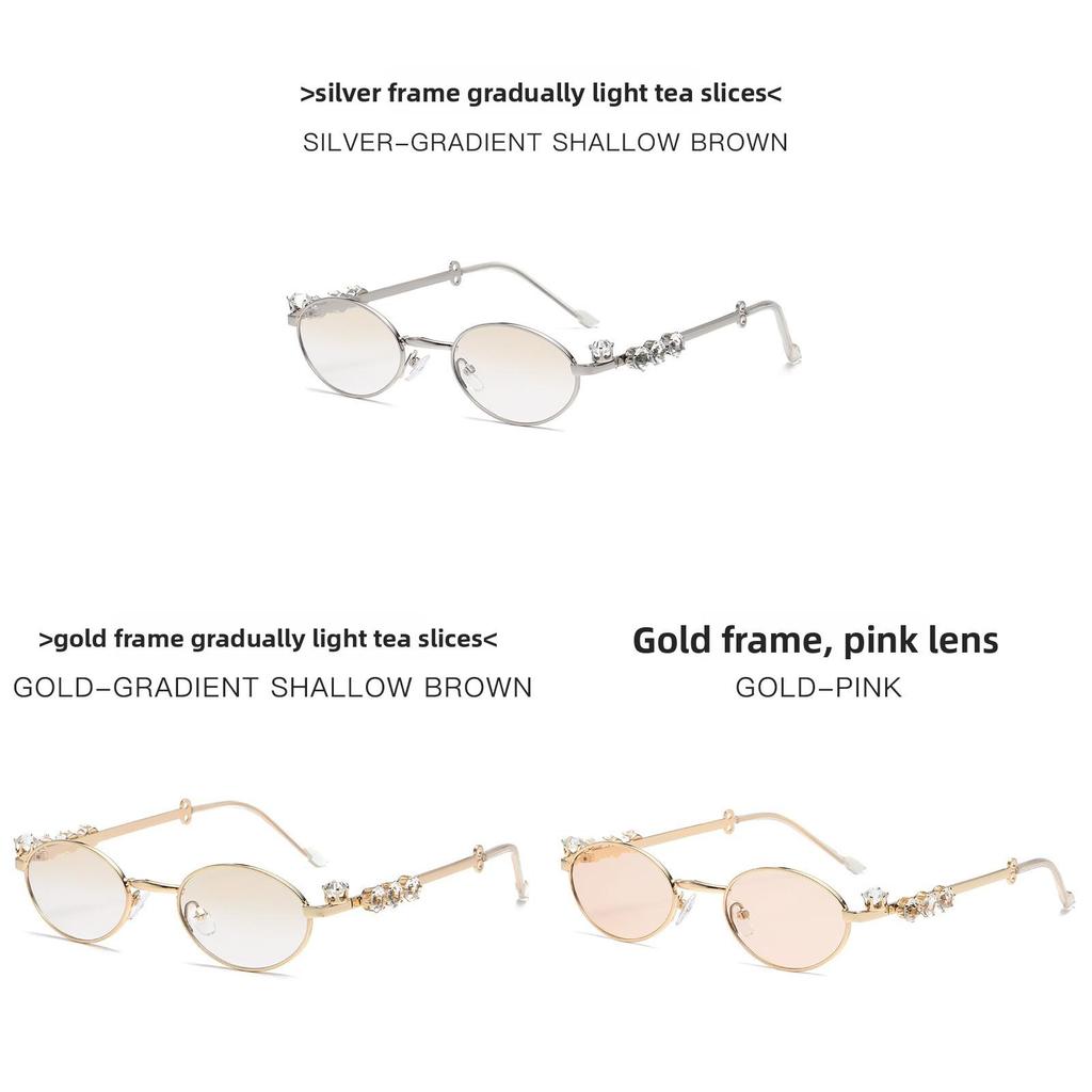 Metal Sunglasses With Pearl Embellishments For Fashionable Sun Protection