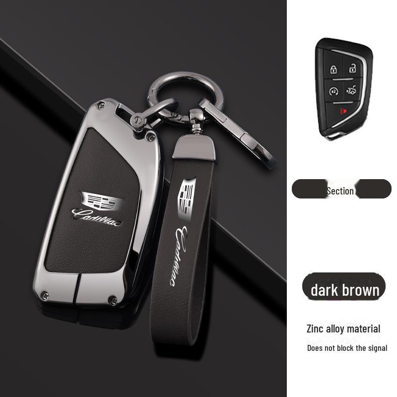 Premium Key Cover for Cadillac XT5, CT5, XTS, CT6, SRX, XT6, XT4, ATSL Models