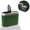 Bling Car Trash Can For Women Rhinestone Auto Door Garbage Bin Seat Back Hanging Storage Box Interior Accessories Organizer