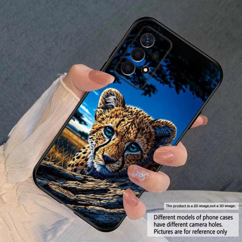 Cute Tiger and Bird For Samsung A03 Core A04 05 06 12 14 15 16 22 23 Galaxy 25 26 4G 34 35 52 53 56 71 73 90 5G Soft Phone Case