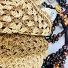 Versatile Holiday Woven Straw Bag - Women's Crochet Shoulder & Beach Tote