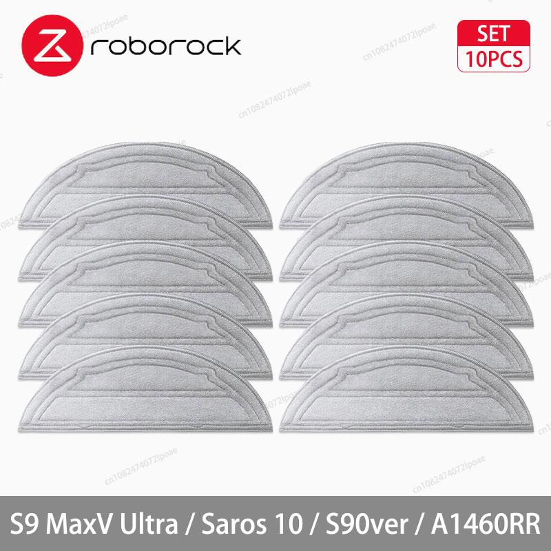 Roborock S9 MaxV Ultra / Saros 10 / S90ver / A1460RR Roboterstaubsauger Zubehör Haupt- Seitenbürsten Mopptuch HEPA-Filter Staubbeutel