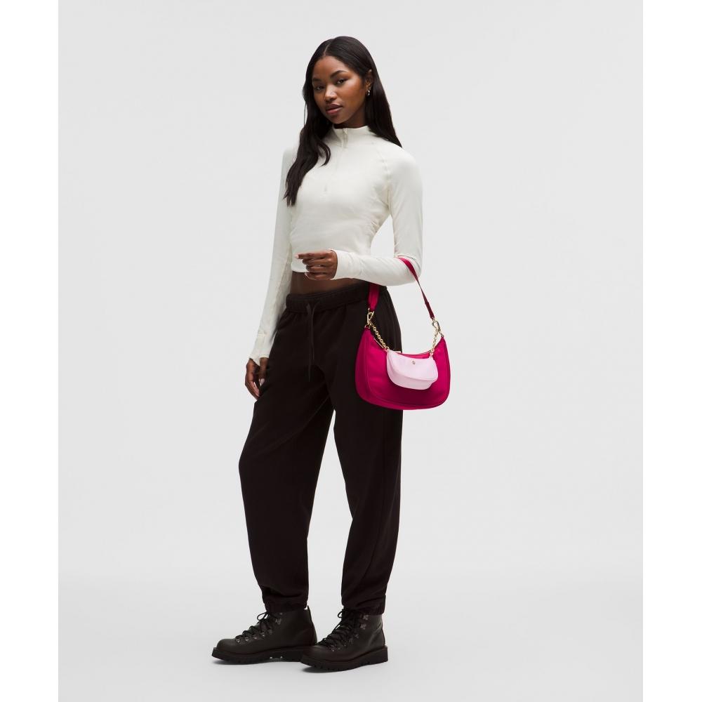 Lululemon City Essentials Nano Shoulder Bag Blissful Pink