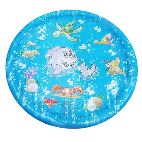 Fountain Mat 170cm Water Play Pool Large Inflatable Pool Fountain Pool Home Use