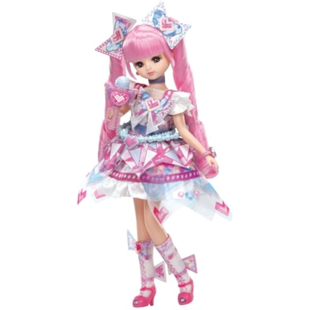 Takara Tomy Licca-chan Doll Secret I-Pri Himari X Licca-chan Dress Up Playhouse Toy 6 Years and Up