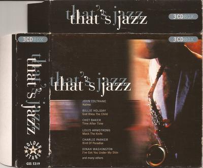CD VARIOUS - That's Jazz GSS5319 Golden Stars 2001 Portugal Jazz Gebraucht