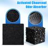 20/40Pcs Filter Core Activated Carbon Odor Absorbing Refills Kitchen Bin Odor Eliminator Easy Replacement Deodorizer