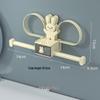 Wall-mounted Hair Accessory Organizer and Storage Rack