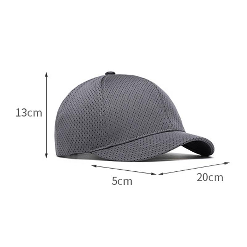 Mesh Short Cap Men's Summer Thin Breathable Baseball Cap Outdoor Sports Sun Cap