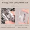 3 transparenta nagelstämplar med ergonomisk design för skarp mönsteröverföring och är nybörjarvänliga