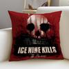 Metal IIce Nine KillsS Cushion Cover Breathable and skinfriendly linen pillowcase square removable and washable cushion