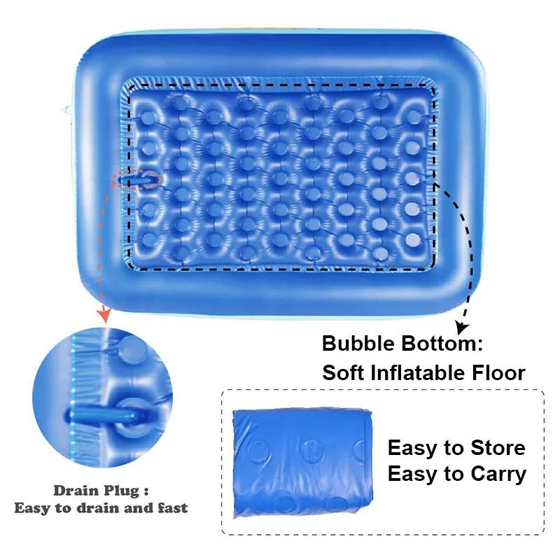 Inflatable Swimming Pool Family Adult Inflatable Pool Children's Baby Swimming Pools Summer Indoor Outdoor Party Toys