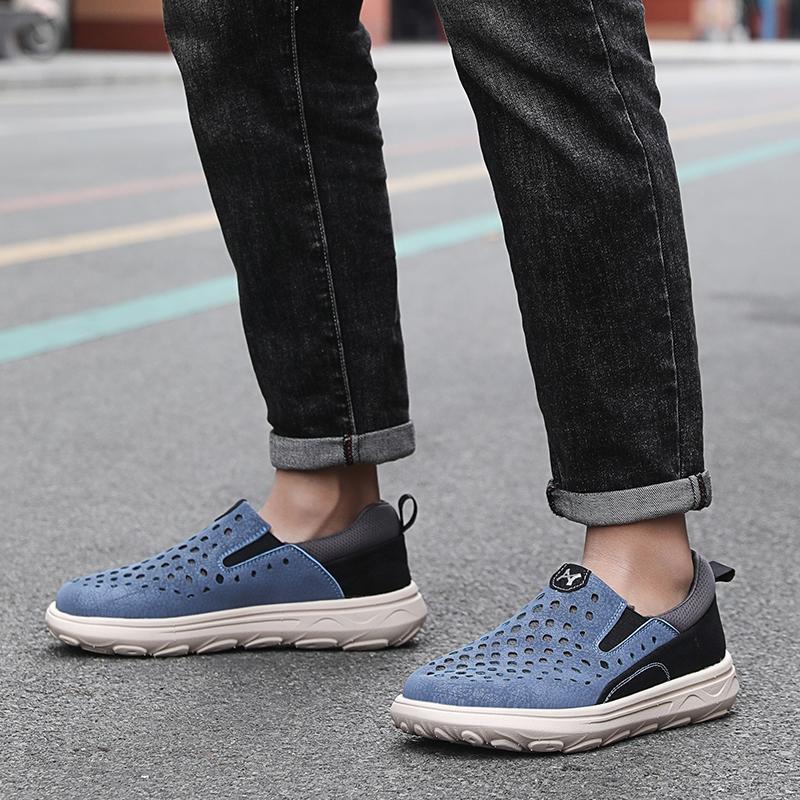 Fashion Men Sneakers Breathable Casual Shoes Lace-Up Mens Shoes Lightweight Vulcanize Shoes Walking Sneakers Zapatillas Hombre