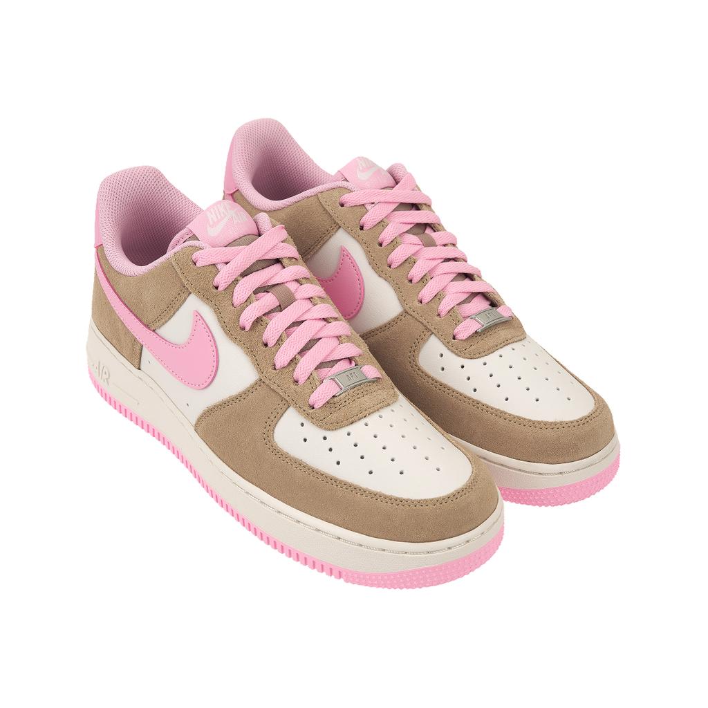 Nike Air Force 1 07 LV8 Hanf Rosa Herren Sneaker Tan Phantom Mittel-Weich-Rosa FQ8714-202