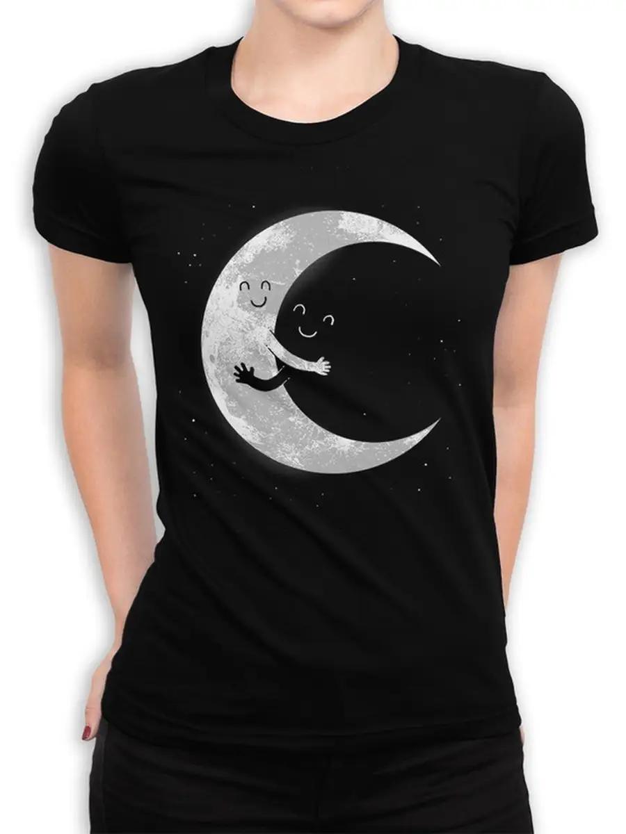 Oversized longline T-shirt with alien cat print XL