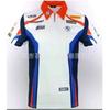 Unisex Off-Road Racing Polo Shirt Short Sleeve Collared T-Shirt Breathable Sporty Casual Fit