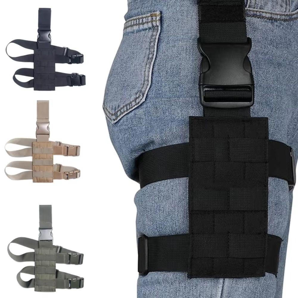 Breathable Outdoor Leggings Bag MOLLE Thigh Rig Panel Nylon Drop Leg Wraps  Outdoor Activities