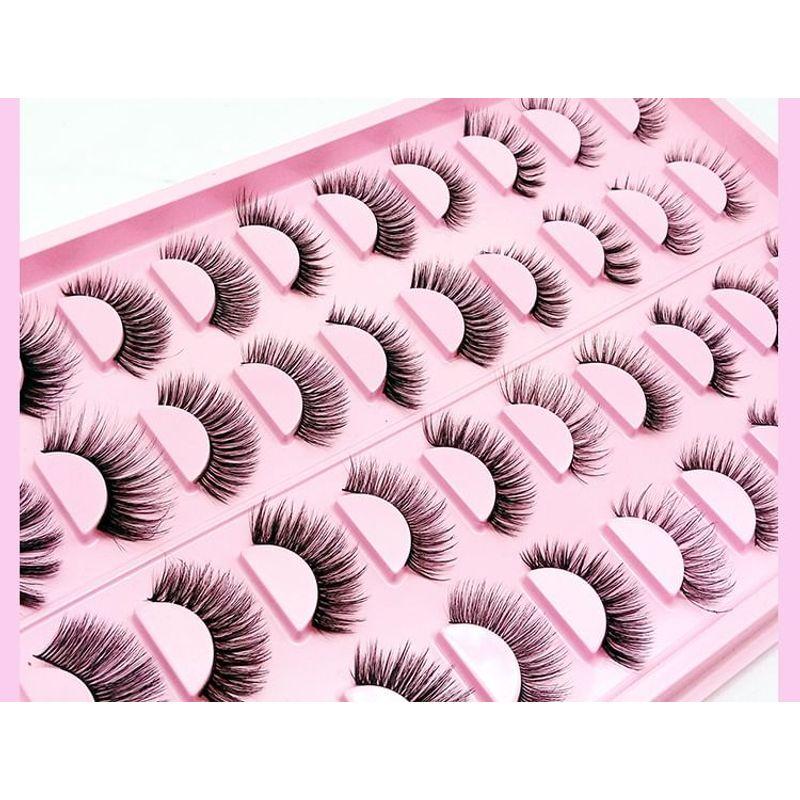 Lashie - Assorted Natural / Dense Multipack False Eyelashes (Various Designs)
