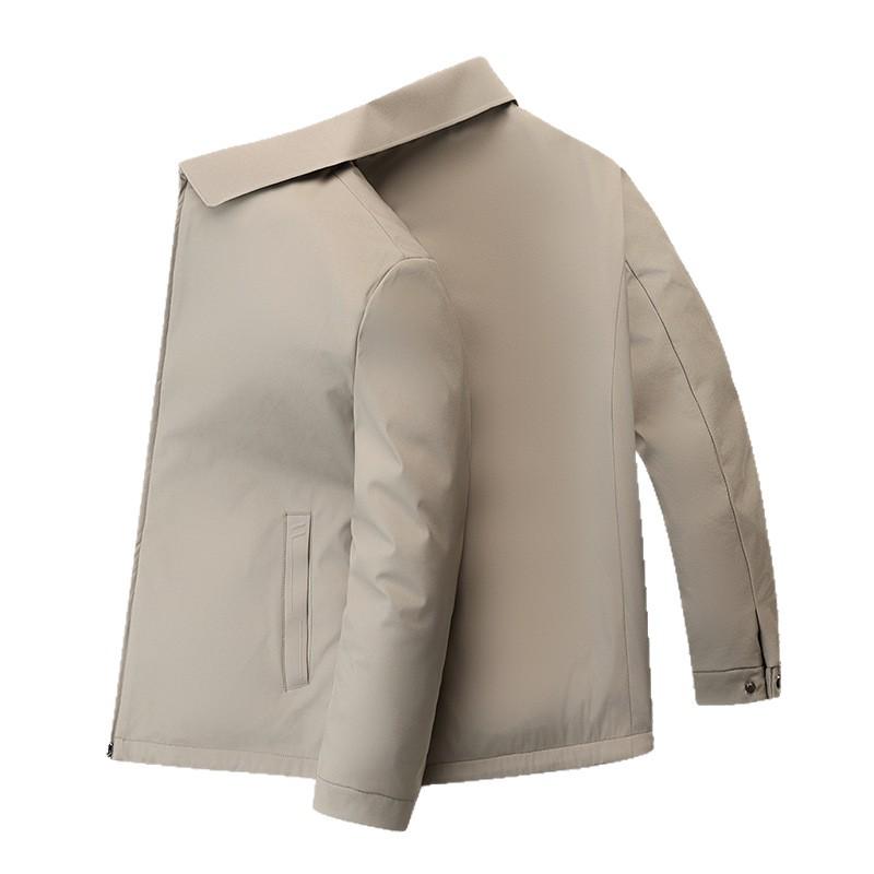 2025 Men's Winter Lapel Down Jacket - High-End, Trendy, Casual Outerwear