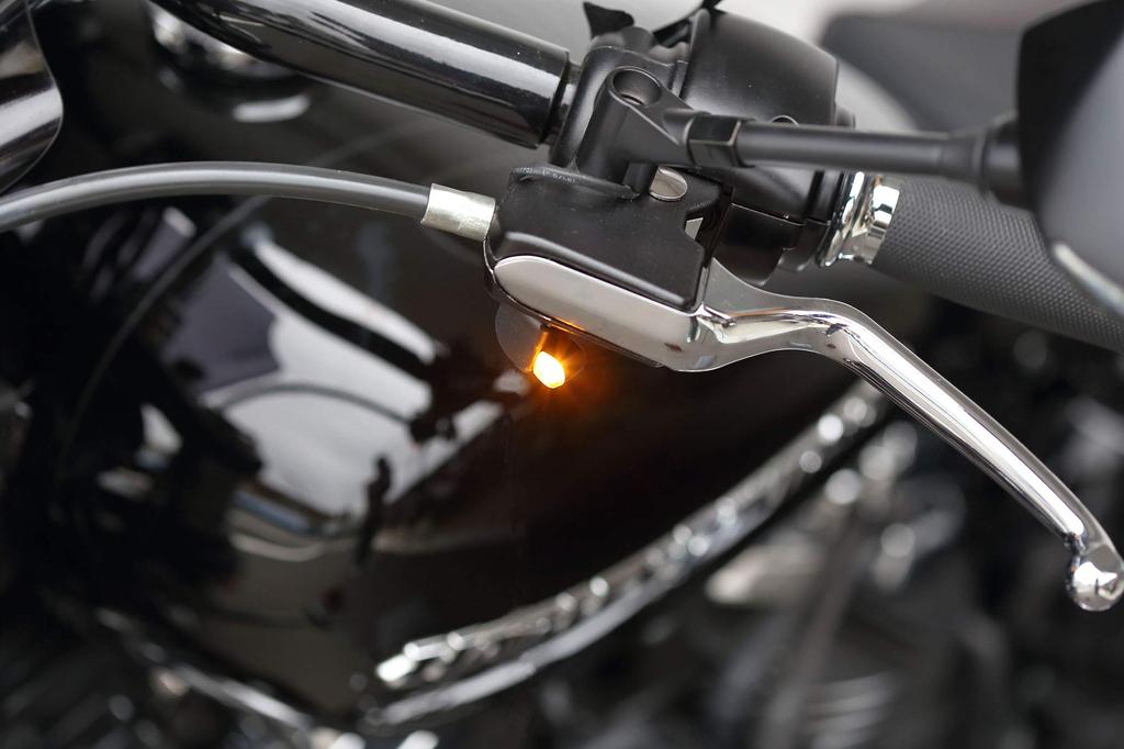 Kijima Turn Signal Front Turn Signal Set Nano Mirror Bolt