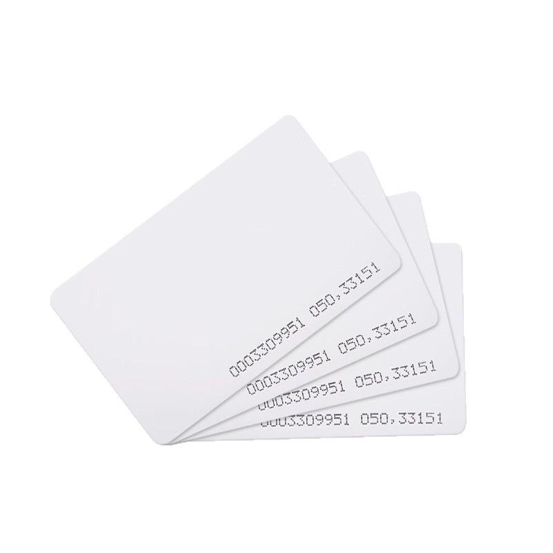 Fudan M1 Chip IC Proximity Access Control Card - White RFID Attendance Card