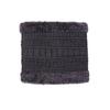 Unisex Fleece Lined High Collar Neck Gaiter: Winter Korean Style, Thick Warm Knit Snood for Cold Weather