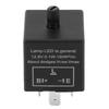 Universal 12V 3-Pin LED Flasher Relay Anti-Hyperflash Motorcycle Turn Signal Converter for CF13 CF14 Car Truck ATV Compatible Relays 5