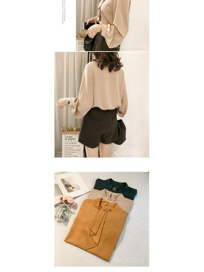 Dámské stylové spodní tričko pro plnoštíhlé na začátek podzimu 2023 zakrývající břicho - trendy styl internetových celebrit.