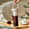 Large Capacity Refrigerator Kettle Coffee Extraction Cup Fruit Teas Cold Water Cup Outdoor Cold Brewed with Filter Dropshipping