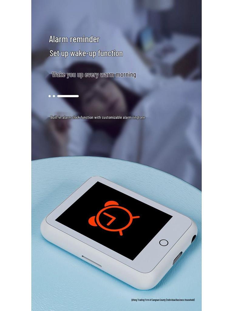 Wireless MP3/MP4 Music Player with Touch Screen, Card Slot, Loudspeaker, E-Book Reader, MP5 Support, and Long Battery Life