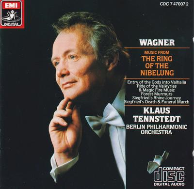 CD WAGNER / KLAUS TENNSTEDT, BERLIN PH - Music From The Ring CC383006 EMI 1985 UK Classical Used