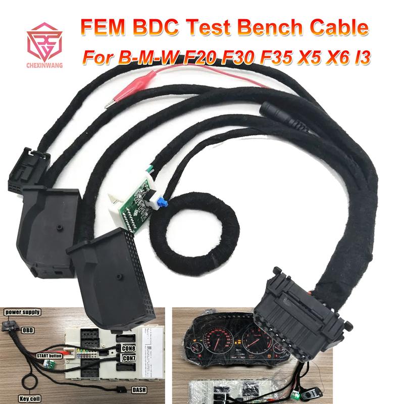 New Test Platform Cables for For BMW FEM/BDC Car Diagnostic Cables and Connectors Key Programmer Data Desktop Bmw Test Platform