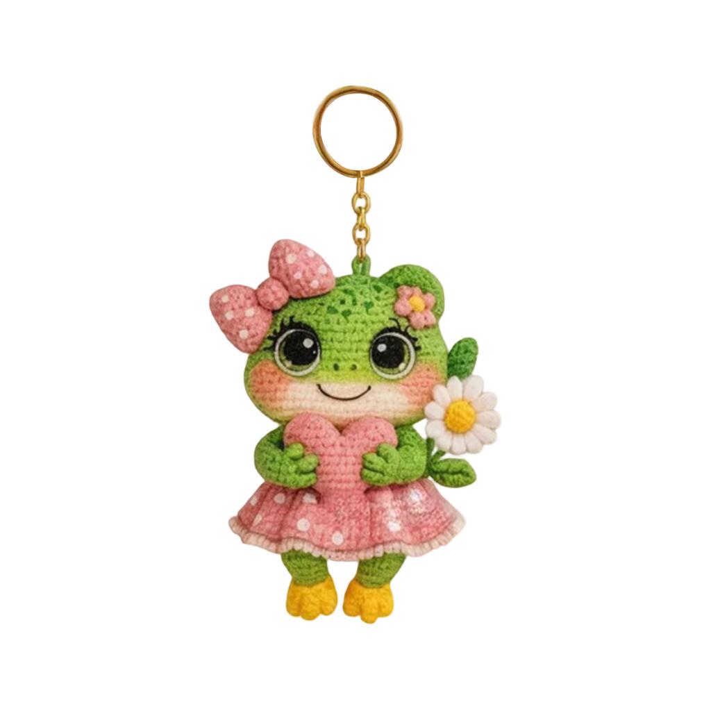 Adorable Crochet Animal Keychains Handmade Too Cute To Handle