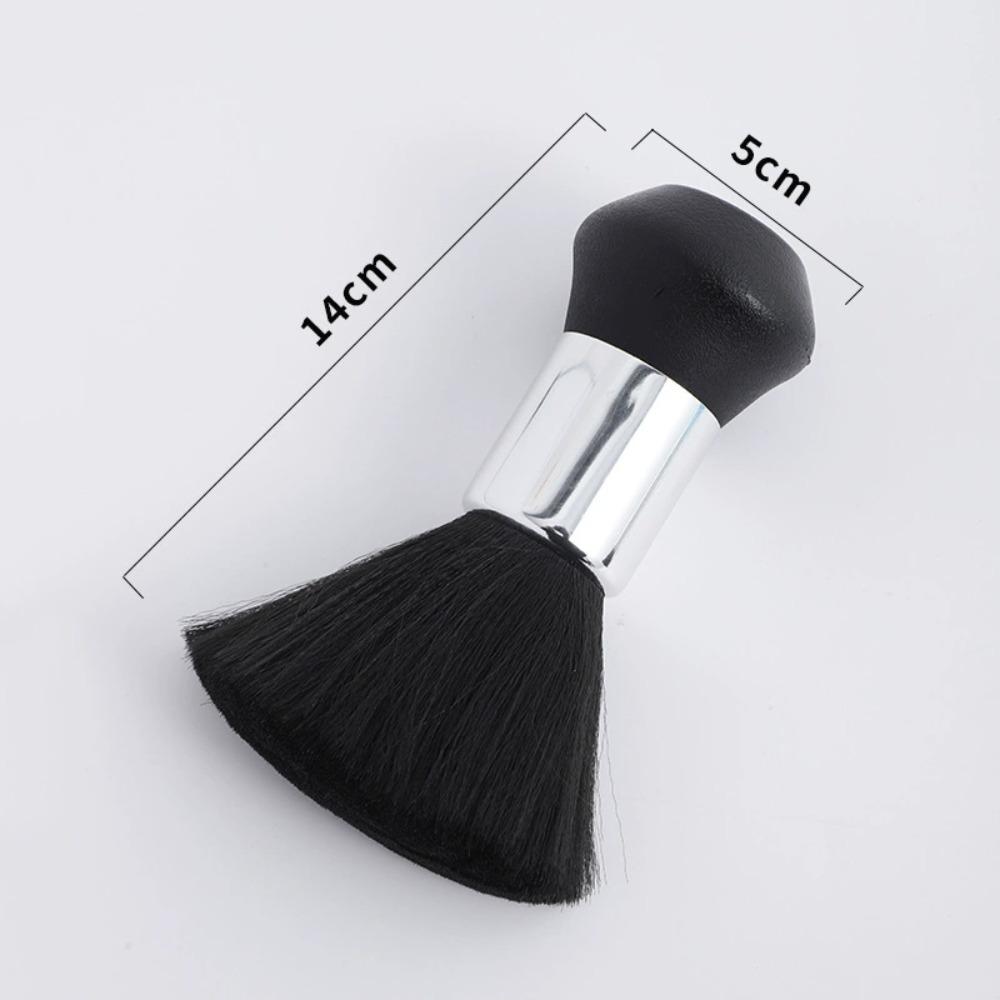 Hairdressing Soft Brush Black Hairdressing Sweeping Neck Hair Cleaning Duster Hair Cutting Brush Barbershop Hair Cut Brush Tools