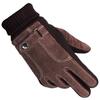 Winter Skiing Warm Cycling Gloves Genuine Leather Men's Plus Fleece Thickened Cold-proof Waterproof Touch Screen Outdoor Motorcycle Electric Vehicle