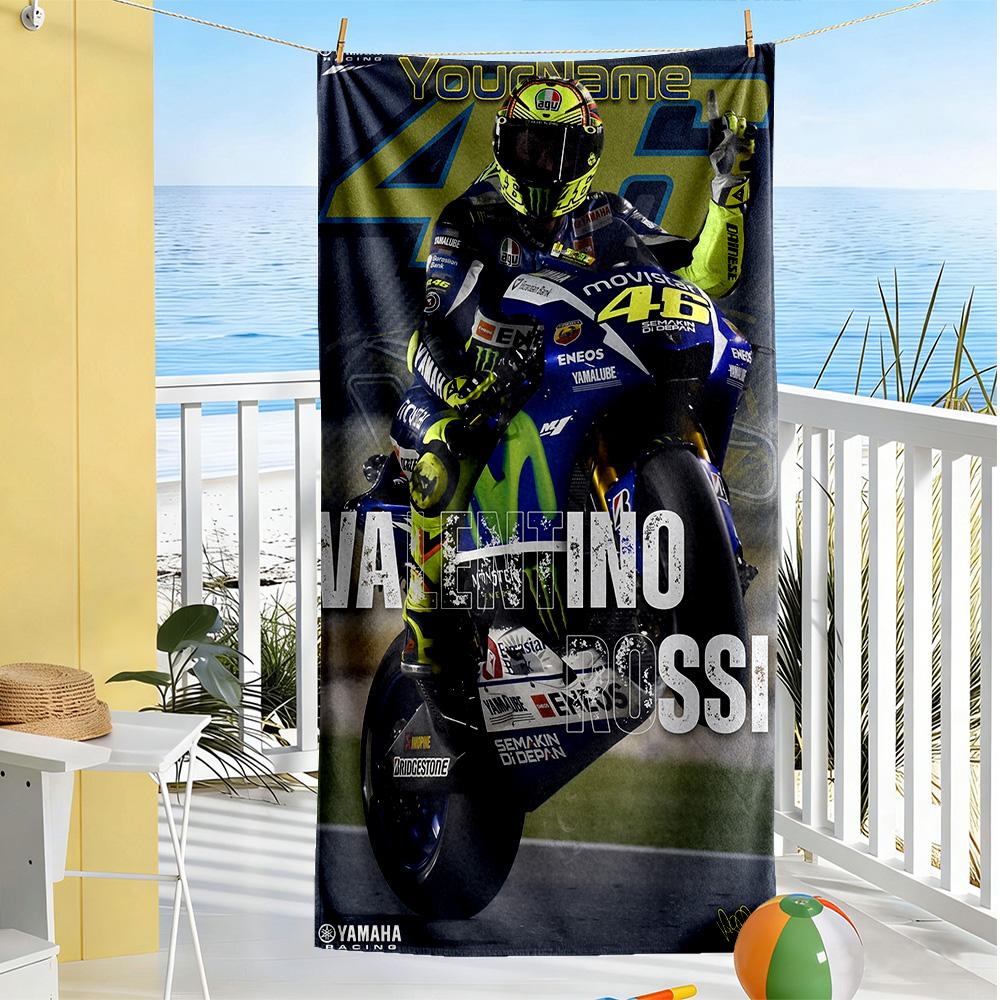 Doctor46 Customizable Name Beach Towel Quickdry Soft Microfiber Ideal For Travel Outdoor Swim Pool Yoga Surf Camping Hiking Gym Gift Holiday