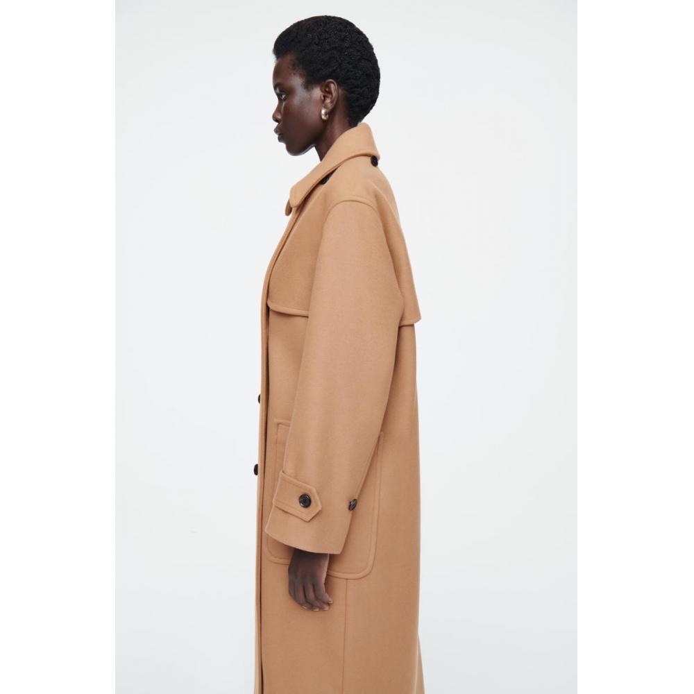Cos Japan Hooded Wool Duffle Coat