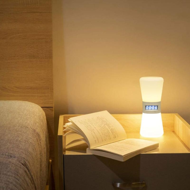 Visual LED Timer Quiet Rechargeable Hourglass For Kitchen Study Office With 600mAh Battery