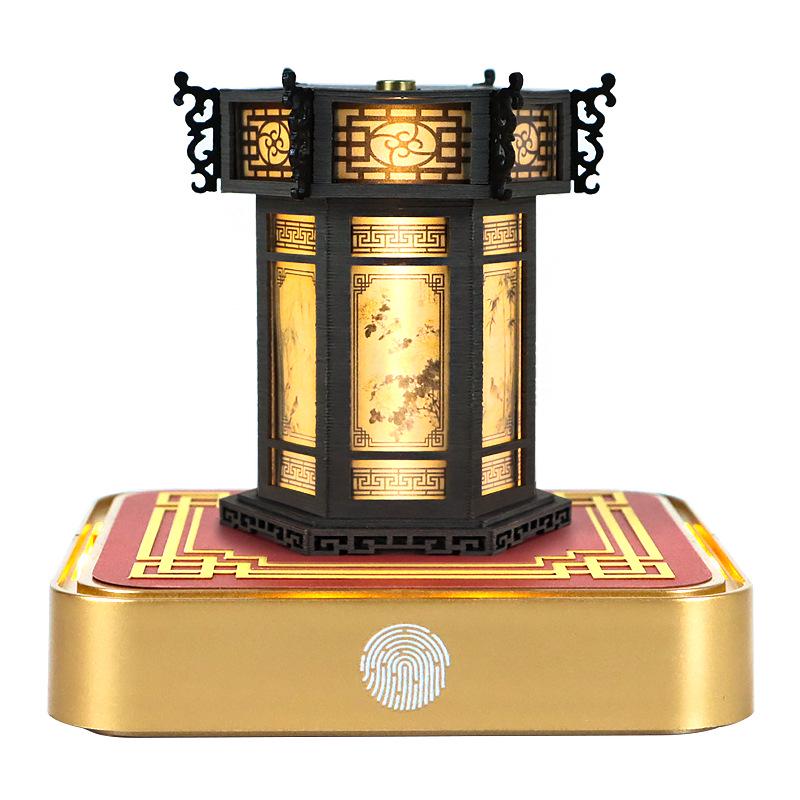 Chinese Lantern 3D Paper Sculpture 2027 Calendar & Sticky Note Pad Decor