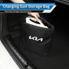 Car Charging Gun Storage Bag Trunk Cable Tools Pouch Interior For KIA Ceed Sportage Rio K5 Optima Cerato Proceed Venga Sedona YB1