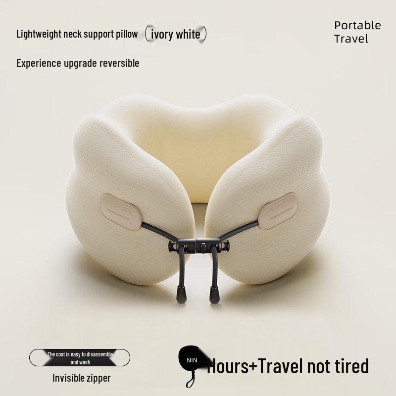 KaShicong Portable Travel Memory Foam U-shaped Neck Pillow