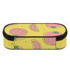 Pen Case Multi Compartment Zipper Closure 300D Polyester with Main Pocket Mesh Layer and Removable Pen Divider for Boys Girls