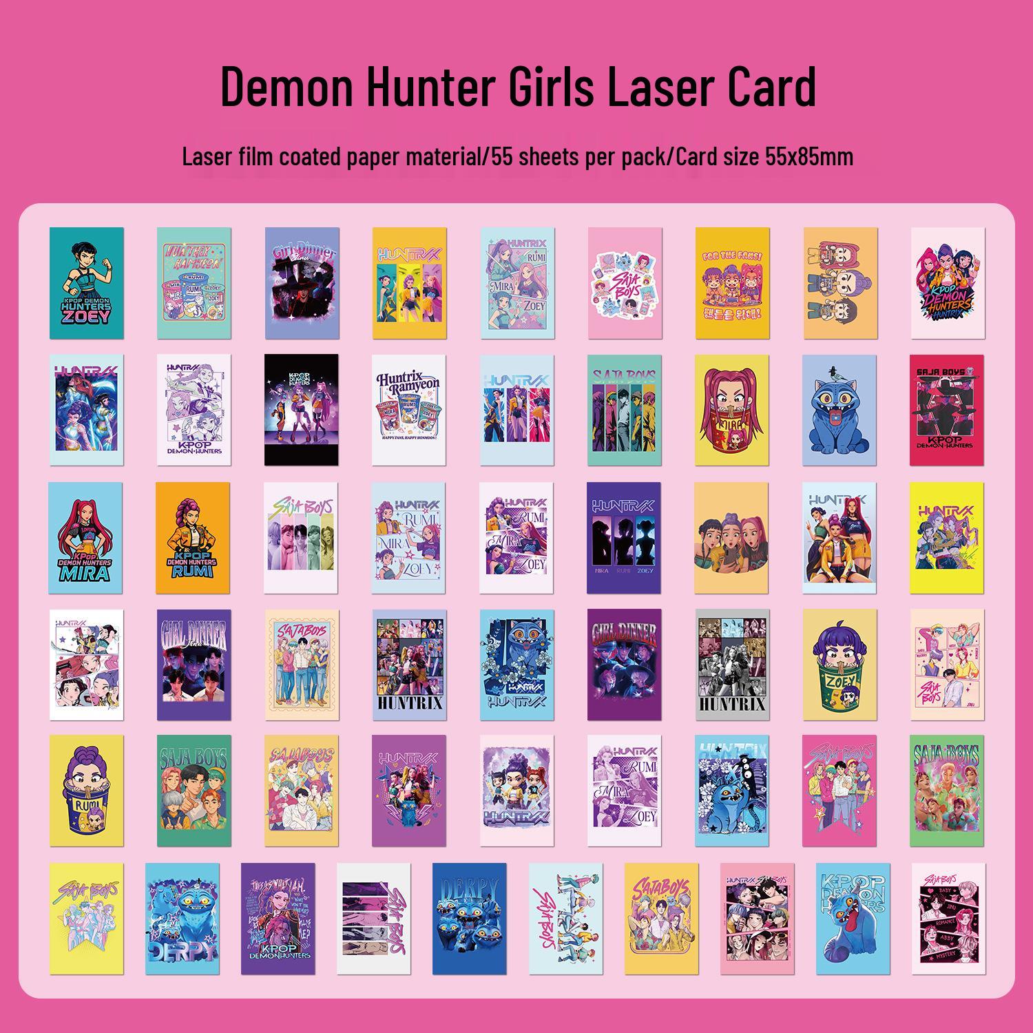 

74 K-Pop и Demon Hunter Граффити-наклейки: Персонажи мультфильмов, Креативные наборы для DIY