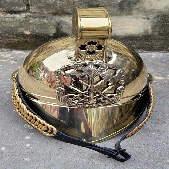 

Викторианский шлем Шлем пожарного Merry Weather Шлем начальника пожарной бригады Британский шлем пожарного