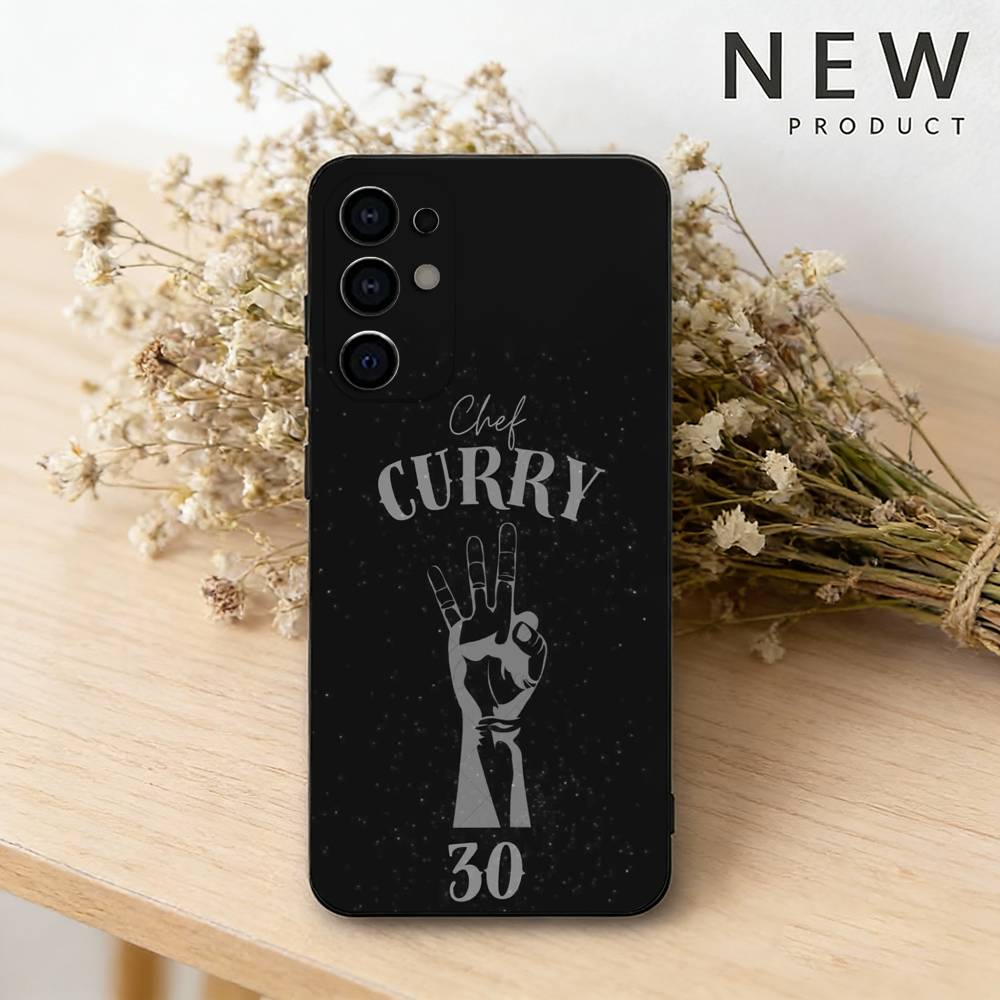 Чехол для телефона с изображением баскетболиста С-Стивена Карри 30 для Samsung S26,25,24,21,22,23,30,20,Ultra,Plus,Fe,Lite Черный Мягкий Чехол Samsung S30Ultra5G