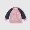 JELLYBABY 7A Anti-bacterial Kids' Winter Plush Baseball Jacket