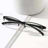 Half frame metal business new reading glasses new men's ultra-light fashion for the elderly high definition