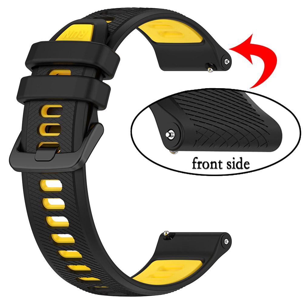 Silikonový pásek 20mm pro Garmin Venu SQ2 | Venu 2Plus | Vivoactive 3/3t/3M/5 | Příslušenství k náramku Forerunner 245/645