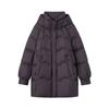 JUZUI Women's Puffy Mid-Length Duck Down Jacket